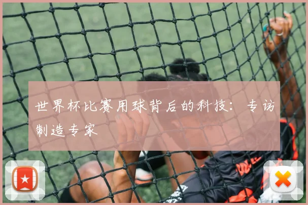 世界杯比赛用球背后的科技:专访制造专家